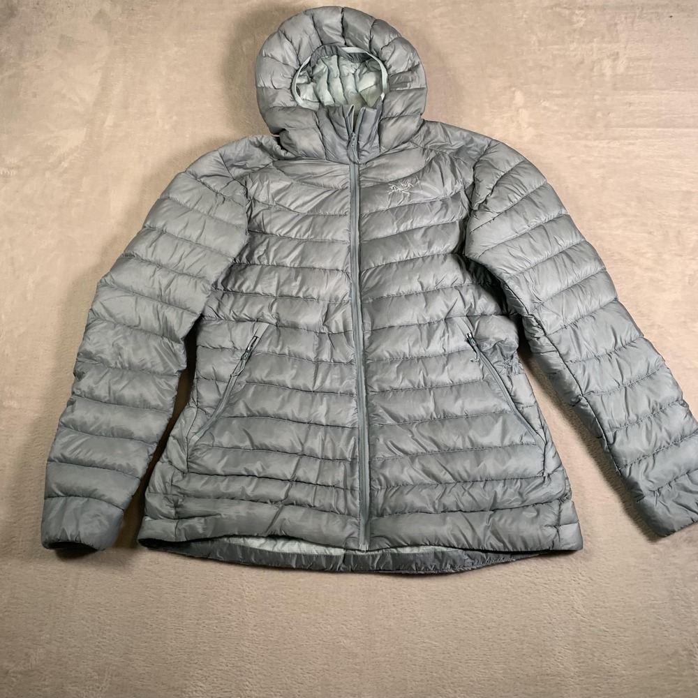 Women's Gray Puffer Jacket